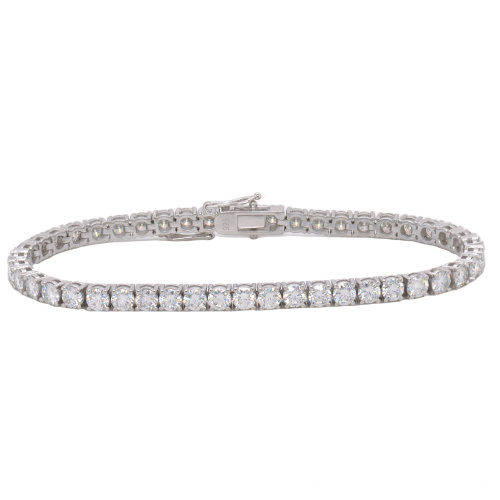 Moissanite Tennis Bracelet 925 Silver